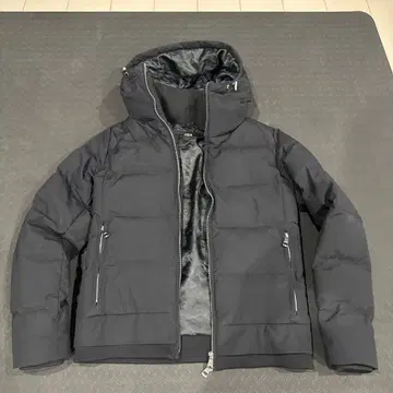 AKM 다운 자켓 아우터 S 블랙 안쪽 카모플라쥬 남성용