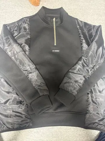 BANDEL 블랙 집업 블루종