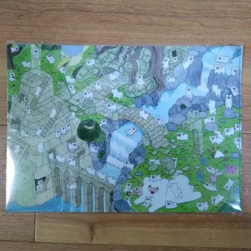 큐라이스 만박 해친파모스 클리어 파일 A4 사이즈