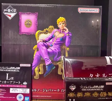 제일복권 죠죠의 기묘한 모험 죠르노 죠바나 피규어 덤 포함