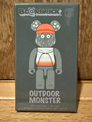 [ 새상품 미개봉 ] 아웃도어 몬스터 베어브릭 BE@RBRICK
