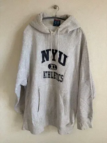 90s MV SPORT 후드티 nyu 리버스 위브형