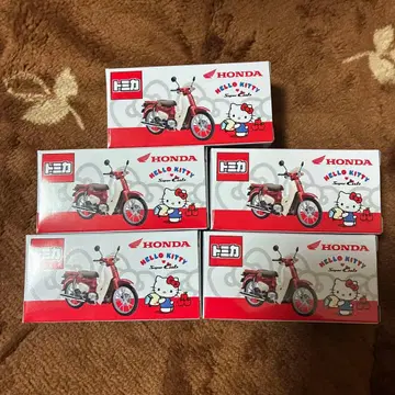 HONDA 슈퍼커브 HELLO KITTY 토미카 5대