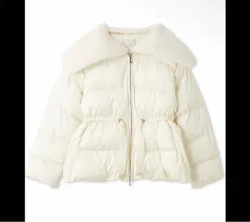 [ 발수 가공 ] 퍼 카라 부착 퀼팅 숏코트