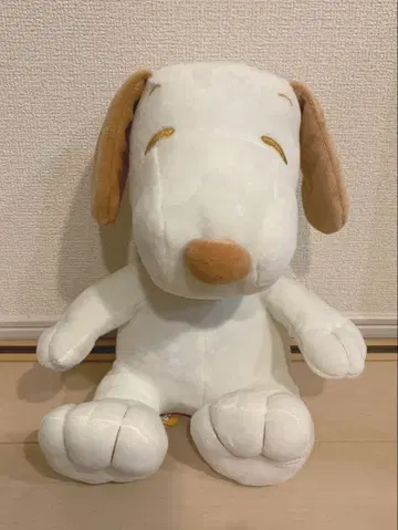 스누피 봉제 인형 담요 약 30cm