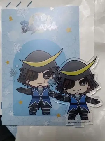 전국 BASARA 다테 마사무네 아크릴 스탠드 포스카 프린세스 카페