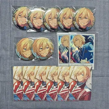 앙스타 텐쇼인 에이치 캔뱃지 폴라로이드 포토 카드