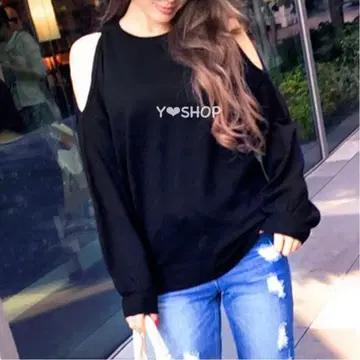 니트탑 어깨 트임 긴팔 가을 옷 겨울 의류 Rady