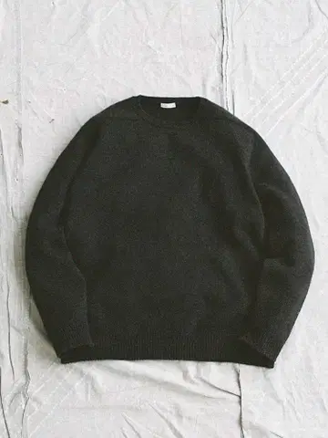 프리미엄 셰틀랜드 피셔맨 헤더 블랙