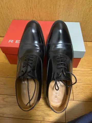 REGAL 블랙 드레스 슈즈 24.5cm