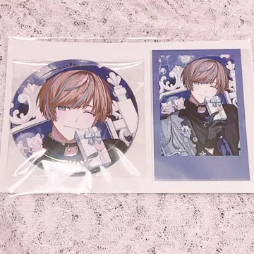 니지산지 세이블 캔뱃지 폴라로이드 생일 굿즈