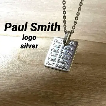 폴스미스 logo silver 펜던트 925