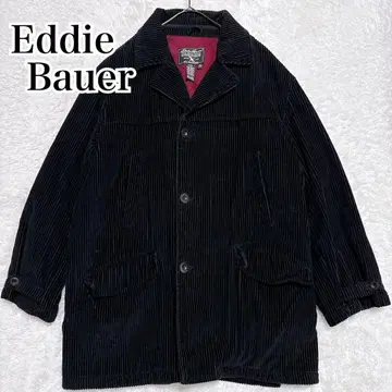 Eddie Bauer 굵은 폭 코듀로이 자켓 퀼팅 커버올