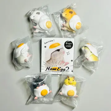 전 6종 컴프 세트 햄 에그 2 가챠