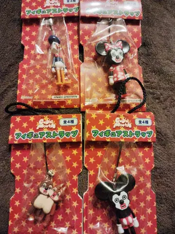 cubic mouth 피규어 스트랩 디즈니 미키마우스