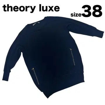 theory luxe 띠어리 럭스 니트 네이비 38 M 사이즈