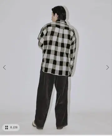 j.sHOMESTEAD 체크 무늬 버튼 셔츠