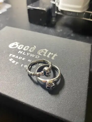 미스링 세트 스컬 디자인