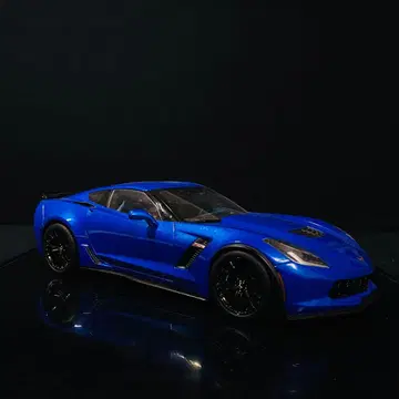 AUTOart 1/18 시보레 콜벳 (C7) Z06 (블루)
