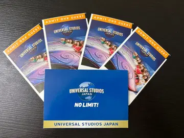 유니버설 스튜디오 재팬 입장권 4명분