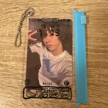 Hi-Fi Un!corn 하파유 트레이딩 카드 포함 카드 파우치 민