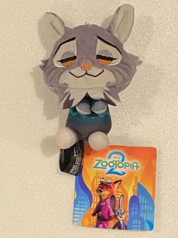미사용 새상품 주토피아2 &you 마스코트 Vol.2 봉제 인형 파우바트