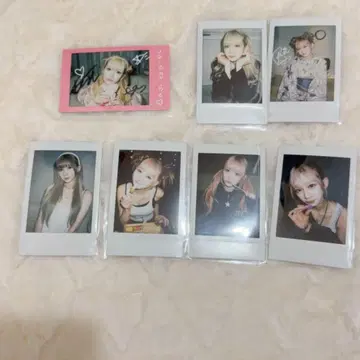 카네코 리에 솔로 폴라로이드 7장 세트