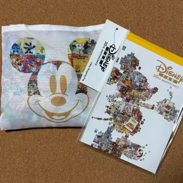[ 미사용 미개봉 ] 디즈니 팬 30주년 에코백 메모장