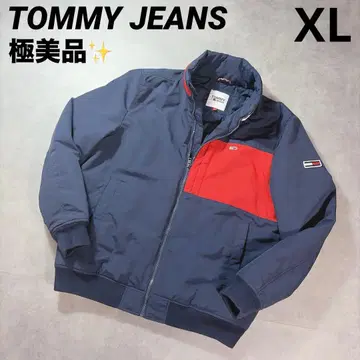 새상품급 TOMMY JEANS XL 자켓 네이비/레드 빈티지