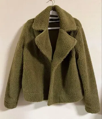 바나나 리퍼블릭 바나리파 보아 숏 재킷 카키