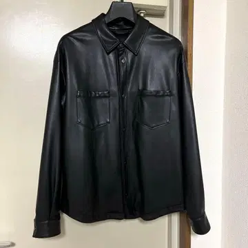 ZARA 가죽 셔츠 자켓