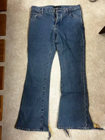 JUNINAKAYAMA 부츠컷 데님 인디고 블루