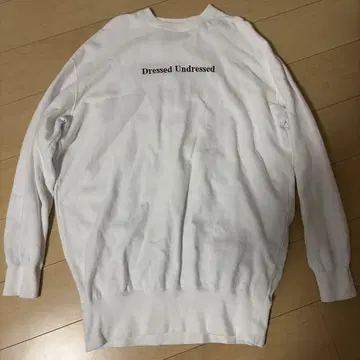 DRESSEDUNDRESSED 오버 사이즈 맨투맨