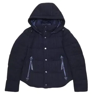 EPOCA UOMO 에포카 워모 아란 니트 숏 기장 다운 자켓