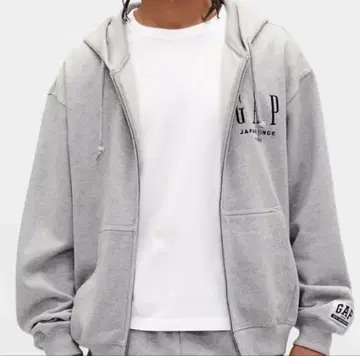 새상품 GAP 30주년 30th 그레이 풀 집업 후드티 L 사이즈
