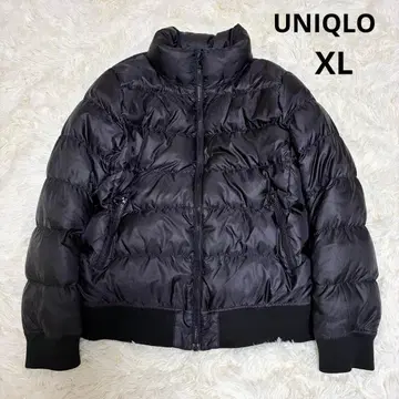 새상품급 유니클로 다운 자켓 XL 여성용 숏 블루종