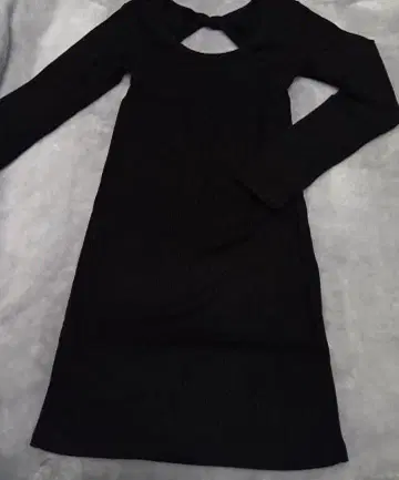 오늘 마지막 판매 새상품급 EGOIST 에고이스트 백 디자인 니트 원피스