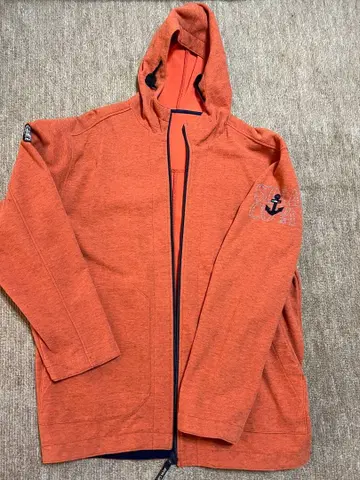 SINA COVA 후드 부착 오렌지 후드티