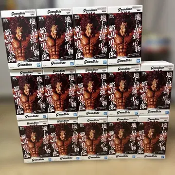 [ 미개봉 ] [ 무료배송 ] [ 14개 ] 바키 한마 유지로 피규어