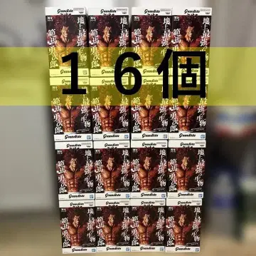 [ 미개봉 ] [ 무료배송 ] [ 16개 ] 바키 한마 유지로 피규어