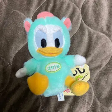 디즈니 리조트 도날드 멧돼지 십이지 봉제 인형 키링