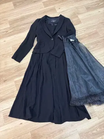 레킵 요시에 이나바 블랙 포멀 파니에 포함 셋업 9호