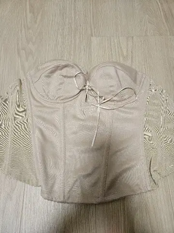 브라이덜블룸 레이스업 뷔스티에 드레스 이너 F65