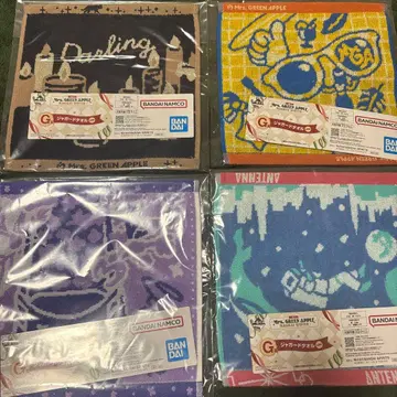 미세스 그린애플 제일복권 타월 4장 세트