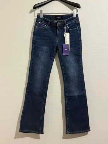 부츠컷 플레어 데님 팬츠 로우웨스트