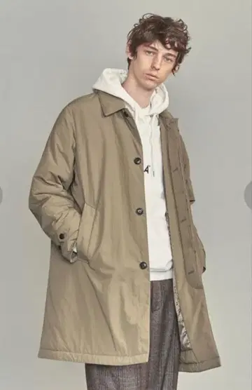 BEAUTY&YOUTH UNITED ARROWS 충전솜 스텐 칼라 코트