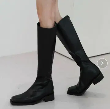 by muni:r 스퀘어 롱 부츠