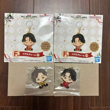 미세스 그린애플 제일복권 F상 메탈 참 오오모리 후지사와 2종 세트
