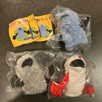 핑거 퍼펫 봉제 인형 퍼펫 순순 논논 종종 키링