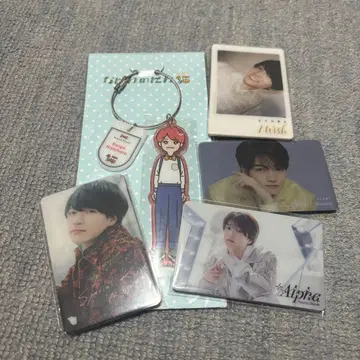 나니와노니와 니시하타 다이고 아크릴 키링 클리어 카드 세트